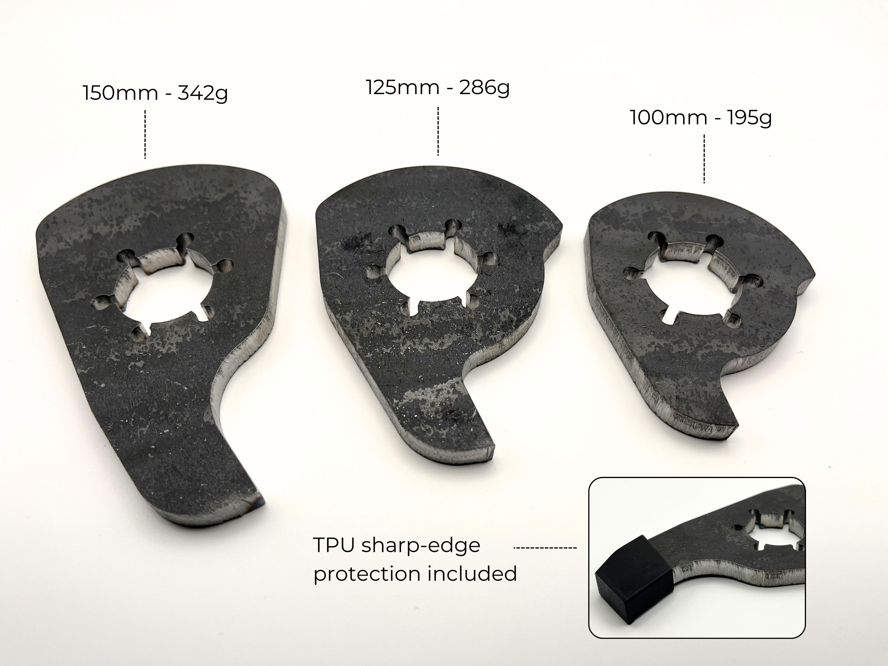 Snap-Jaw Spinner Blade