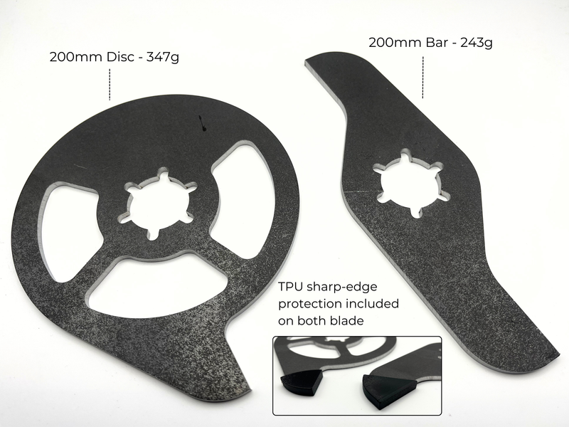 Snap-Fang Spinner Blades