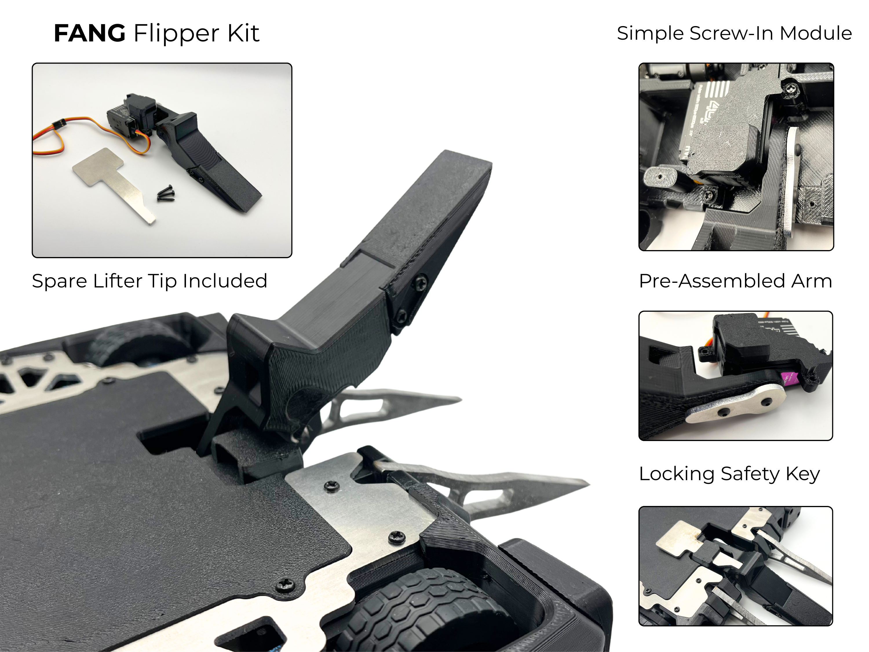 Nightclaw Fang Flipper Kit